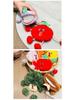 Screaming Veggies Plush Earphone Pouch: Fun Decompression Drawstring Bag & Cute Claw Machine Doll Gift