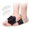 Fußgewölbe-Stütze Einlagen Hüllen Für Plattfuß-Korrektur Hohes Fußgewölbe Polster Plantarfasziitis Schmerzlinderung Orthopädische Fußpolster