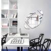 Sports Theme Acrylic Mirror Wall Sticker Basketball Football Soccer Decal Kids Boys Room Home Waterproof Mural