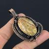 Crazy Lace Agate Gemstone Pendant Handmade Jewelry, 999 Copper Wire Wrapped Pendant Sodalite Jewelry, Gift For Her Women Pendant Brand New Pendant