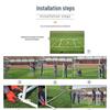 Outdoor Soccer Training Goal with Net