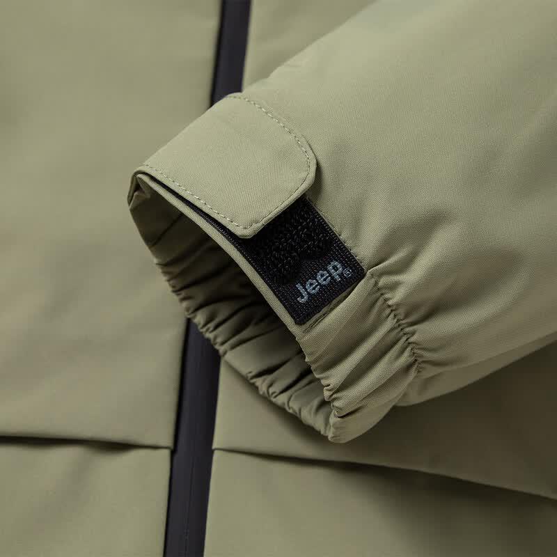 Jeep Men's Sporty Hooded Windbreaker Jacket