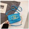 Metal Magnetic Buckle Flap Bags for Women  Versatile Chain Bags  Small Square Bags  Armpit Crossbody Bag  Luxury