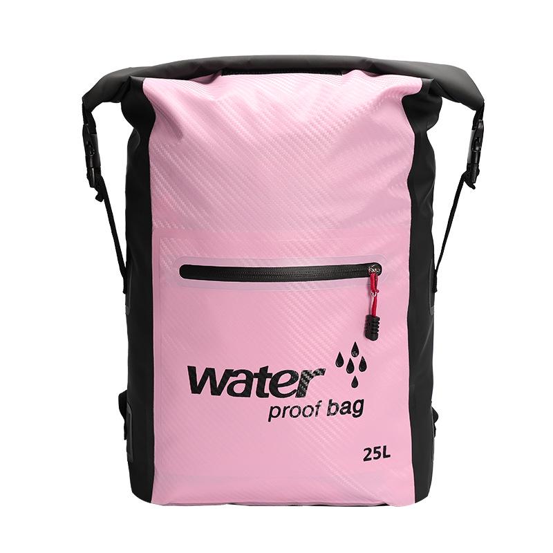 Sac étanche d'extérieur pour plage et natation - Sac à dos seau de rafting en PVC
