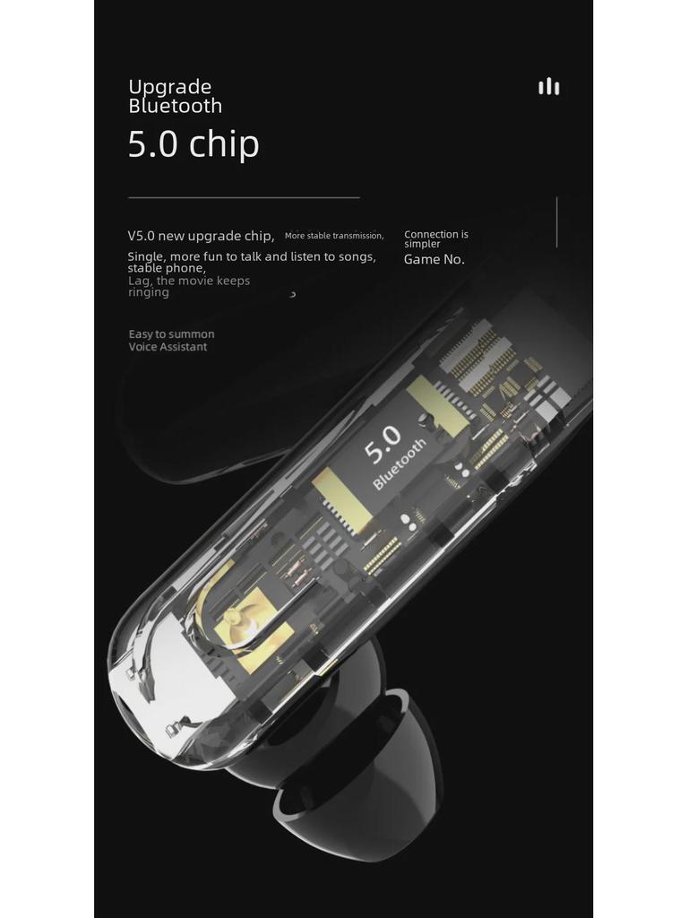 YX18 Bluetooth-Ohrbügel-Headset: Kabellos, Sport, Geräuschunterdrückung, Ultralange Akkulaufzeit