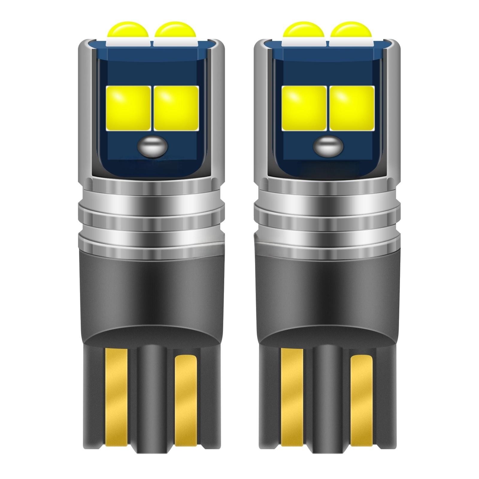 

Xukey Car T10 Светодиодные клиновые лампы 501 168 W5W Подсветка номерного знака Боковая лампа для чтения белый