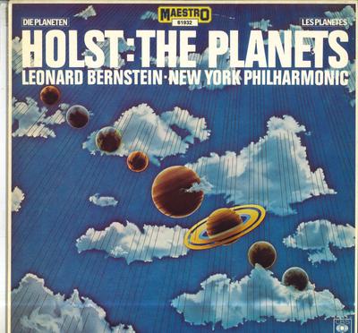 LP Record LEONARD BERNSTEIN NEW YORK PHILHAR  Holst The Planets 61932 CBS 1979 Netherland Classical Used
