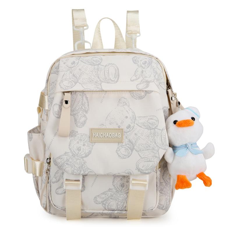 Schoolbag Japanese small fresh campus trend student schoolbag large capacity fashion backpack casual commuter backpack