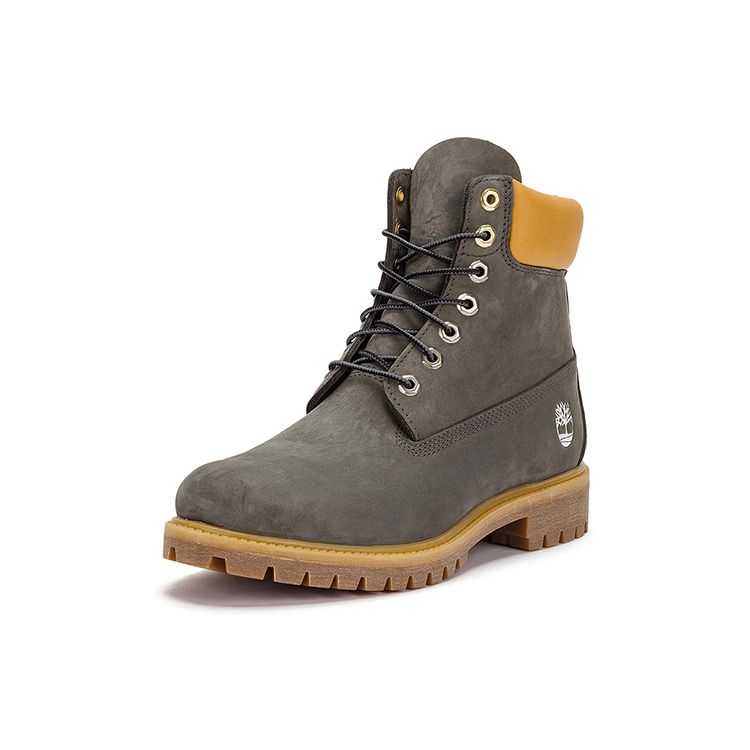 Timberland Waterproof Durable Short Outdoor Boots Men Boots Dark-Gray A6873W