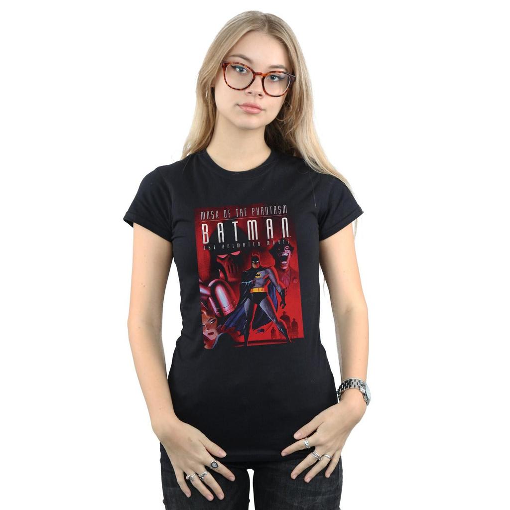 DC Comics Womens/Ladies Batman Mask Of The Phantasm Cotton T-Shirt
