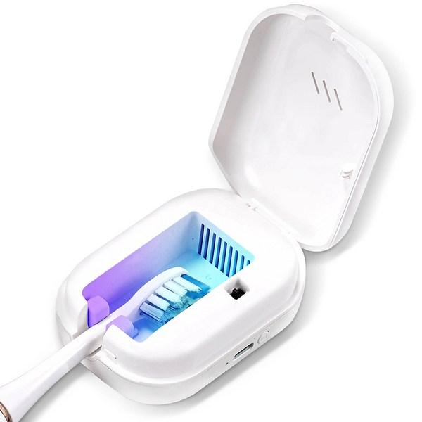 

Oaslin Pure PRO Портативный проводной беспроводной беспроводной UV C LED УФ-стерилизатор для зубных щеток Сушилка OTS-004Wh, белый