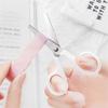 Student Mini for Paper Stainless Steel White Tiny Scissors Office Scissor White Color Scissor