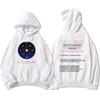 Band Cold-play Music of The Spheres World Tour 2025 Hettegensere Langermet Herre/Dame Sweatshirts Trykk Hettegenser