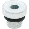 Threaded Plug G1/4" =17mm 400bar