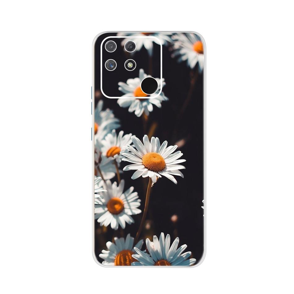 Weiche Silikonhülle Für Raelme Narzo 50A RMX3430 HandyhülleTransparente TPU-Abdeckung Für Realme Narzo50a 50 A 6.5" Rückseiten Hüllen Bumper