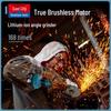 Brushless Electric Drill & Angle Grinder - Lithium Battery Rechargeable, Multifunctional Hand Grinder for Cutting and Grinding.