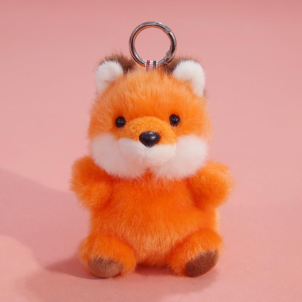 Animal Plush Keyring With Pp Cotton Filling For Gift Giving And Collection