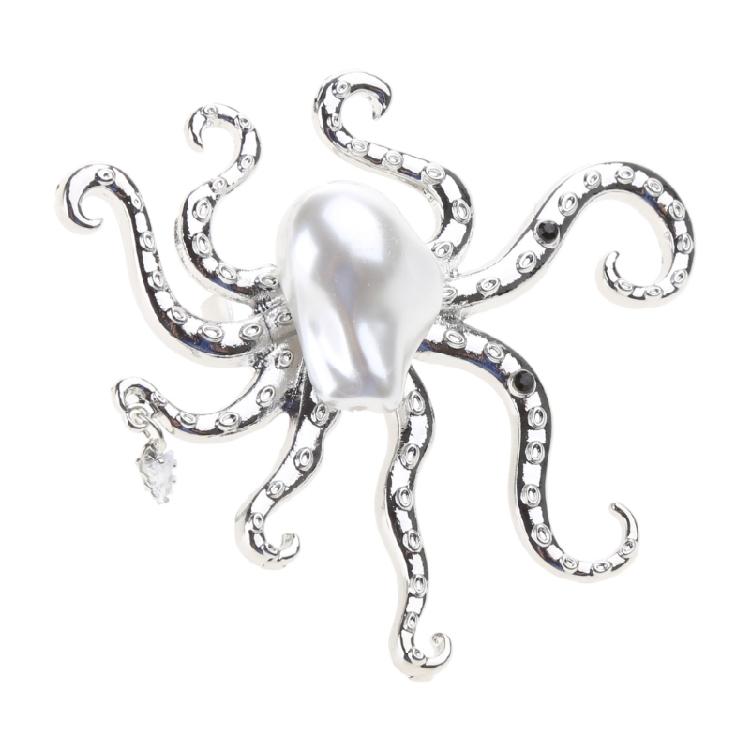 

Open Rings Alloy Material Exaggerated Rings Y2K Banquet Jewelry for Women 1