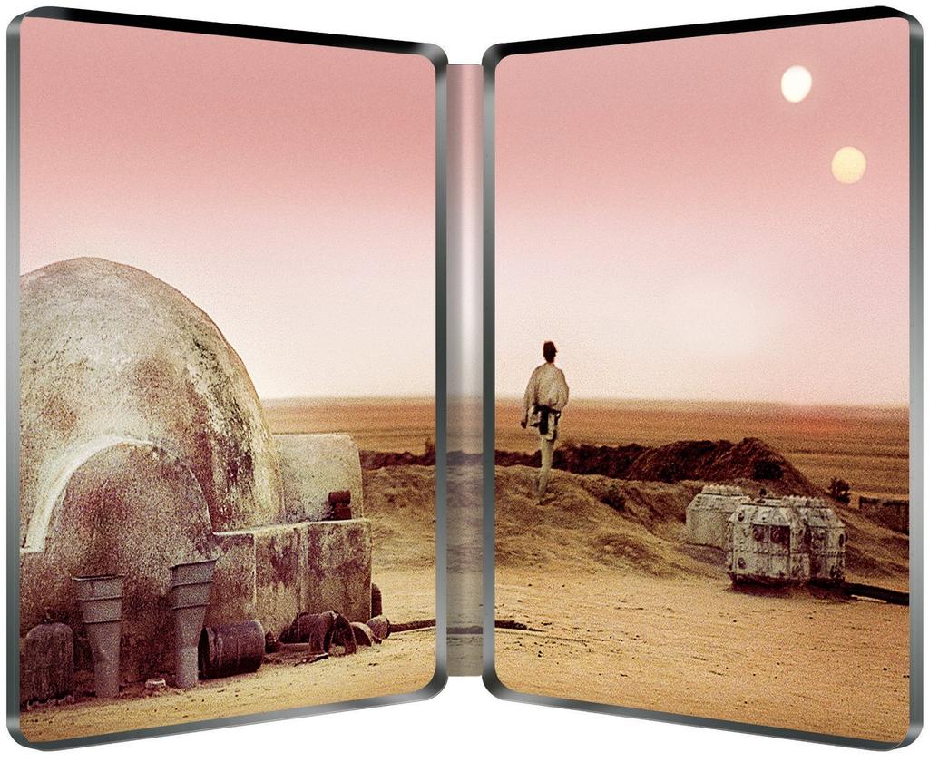 Star Wars Episode A New Hope Steelbook Edition IV [Blu-ray]