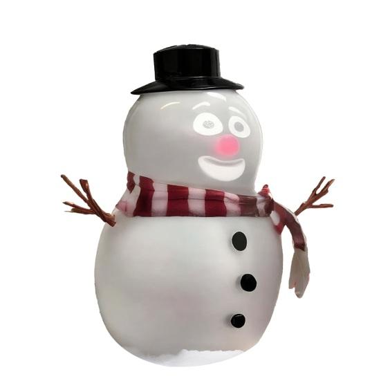 Christmas Ornament Santa Claus Deer Snowman Design LED Light Craft Figure Living Room Desktop Decoration