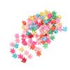 100pcs Mini Crown Hair Claw Clips Colorful Cartoon Strong Hold Lovely Tiny Hair Claw Clips