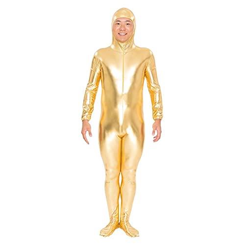 [PURE] Pure Full Body Suit Cosplay Halloween L Gold