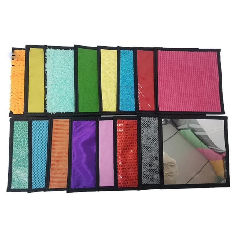 8/10/14/16pcs Autism Children Sensory Development Rug Washable Play Mat For Tactile Stimulation And Social Interaction