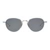 Occhiali da sole rotondi in titanio Thom Browne Occhiali da sole da donna Argento UES119AG0001045