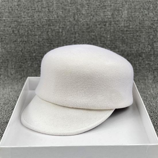 Lady Casual Wool Felt Hat Baseball Cap Women Hat Fall Winter Seasons Accessory