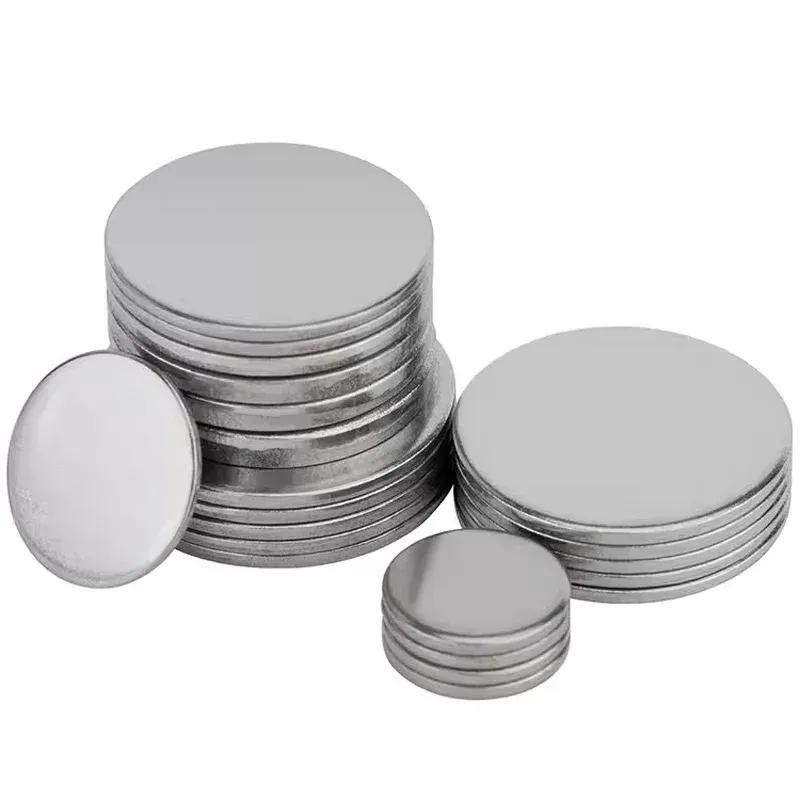 20 Pezzi Diametro 13/14/15/16/18/20mm Spessore 1mm-3mm Acciaio Inossidabile 304 Disco Piatto Circolare Rondella Piatta