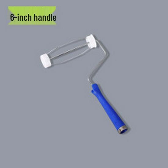 Telescopic Stainless Steel Lint Roller Handle - Industrial-Grade Removable Dust and Paint Remover