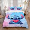3-delige set Stitch, Hart, Schattige Beddengoedset met Dekbedovertrek+Kussenslopen, All-Season Polyester, Ritssluiting87