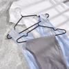 10 Non-slip Coated Metal Suit Hangers Heavy Duty Hangers Metal Shirt Hangers Traless Simple Hangers Multifunctional Hangers