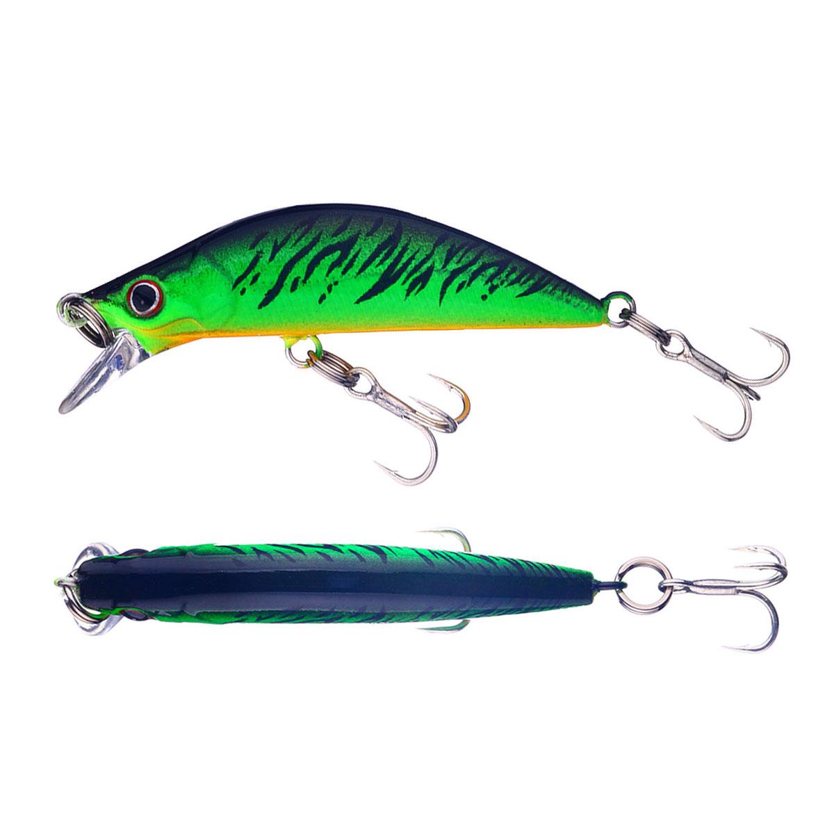 

1 шт., воблер гольяна, тонущий джеркбейт, 5,5 см-5,5 г-12, искусственная жесткая приманка для плавания, приманка для форели, окуня