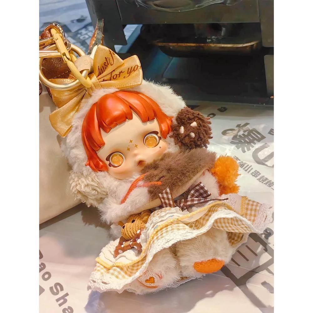 Only Clothes Skullpanda V2/V1 10cm Vinyl Doll Clothes Dress Princess Style Skirt Set Handmade Costume Doll Bag Accessories Toy