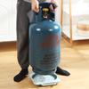 New Transport Stand Gas Bottle Holder Wheel Multifunctional Tank Tray Plastic Landing Type Gas Tank Base