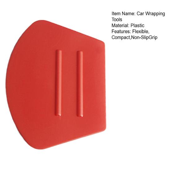 Yousheng Soft Squeegee Tool for Car Wrap Semi-Circle Edge Tucking Tool for Vinyl Wrap Installation Paint Protection Film Applicator