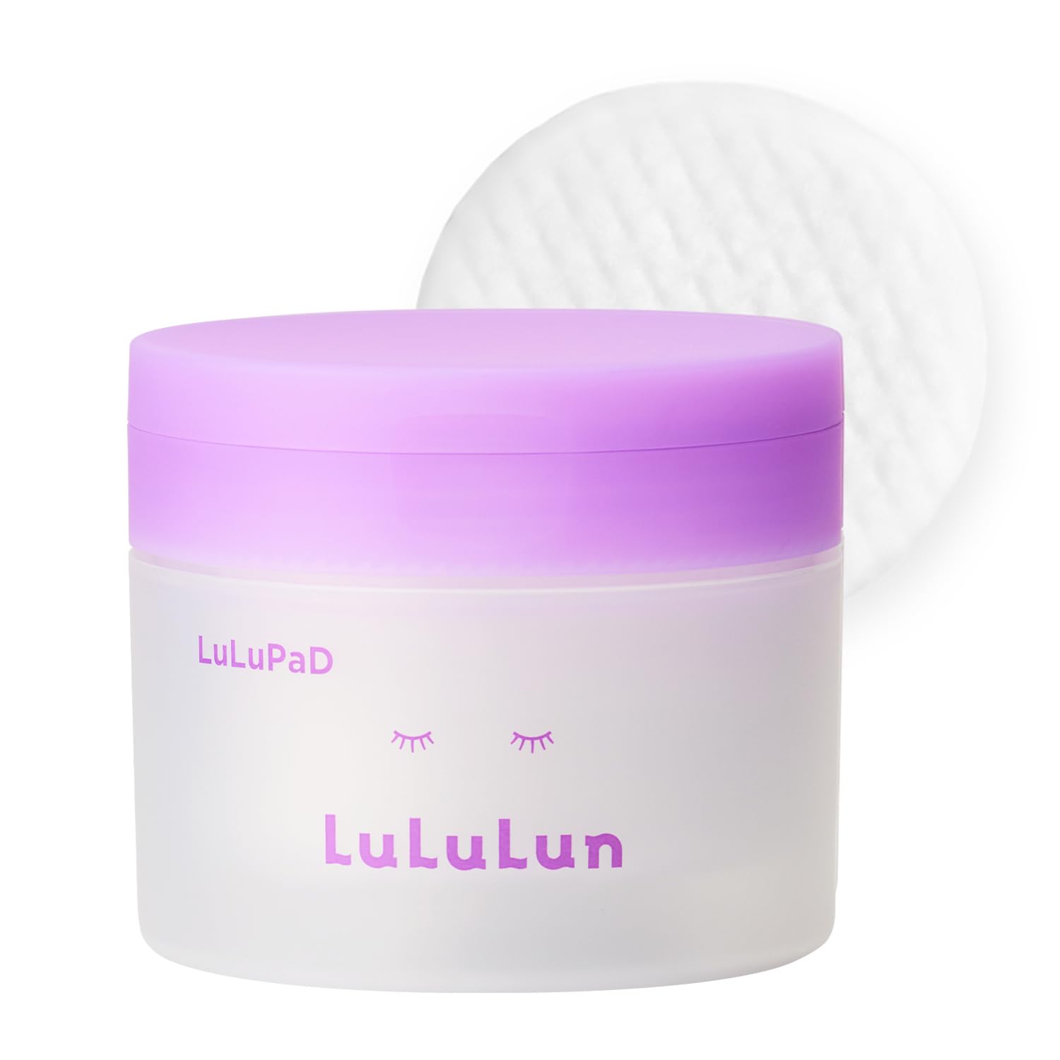 LuLuPaD Toner Pads 50pcs - Moisturizing Cleansing Water Pads for Gentle Makeup Removal and Skin Care
