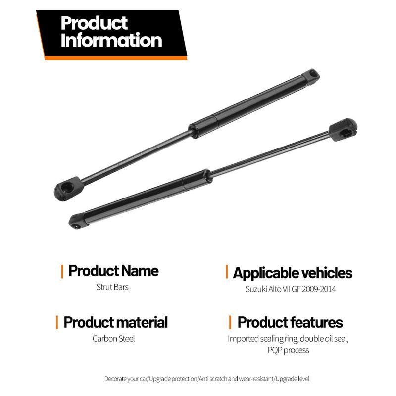 Rear Trunk Tailgate Strut For Suzuki Alto VII GF 2009-2014 2pcs Boot Lift Support Bars Gas Spring Dampers Rod 81860M68K00