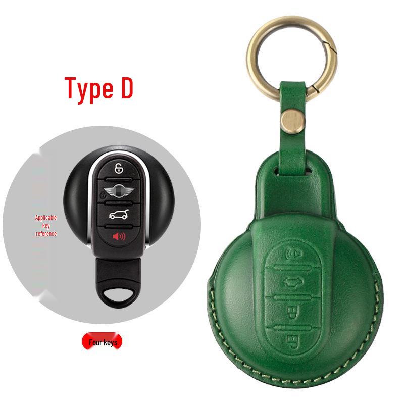 Genuine Leather Key Case for BMW 5 & 7 Series - Blade Key Compatible
