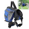Hound Dog Saddlebags Camping Hiking Reflective Strip Backpack Saddle Bag for Small Medium Large Dogs