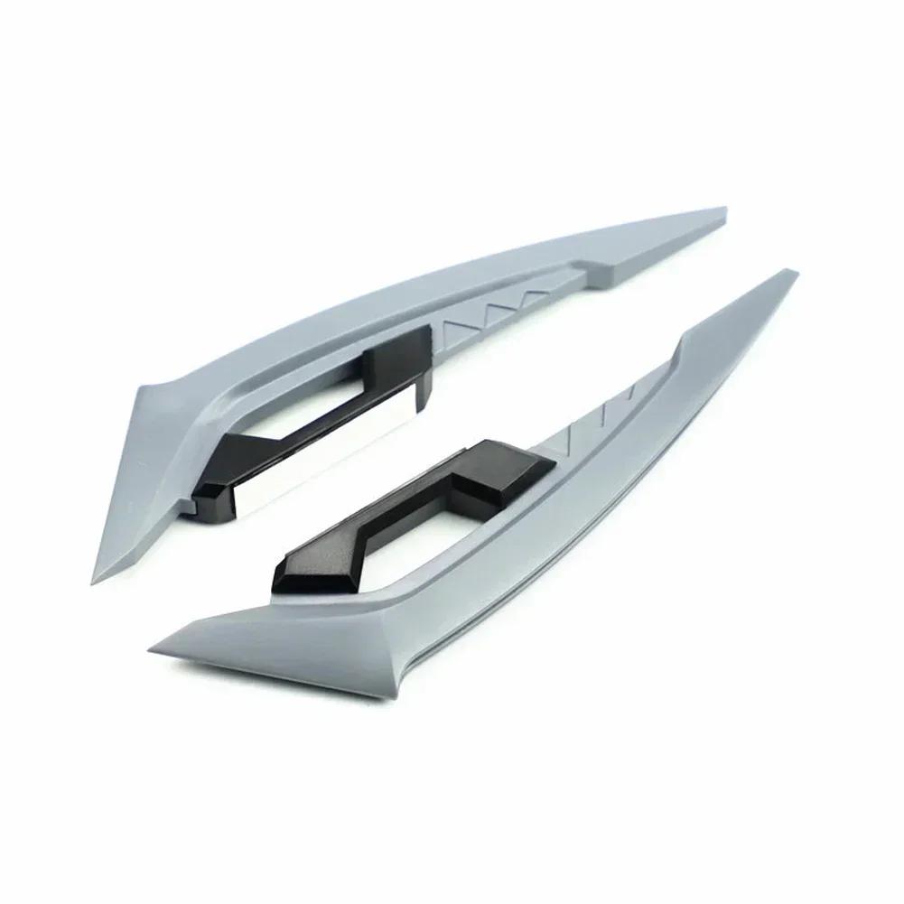 2Pcs Aerodynamic Winglets Motorcycle Front Side Spoiler Fixed Wind Wing Set for 250SR Streamlining Motorcycle Accessories