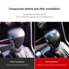 2026 Hot For Volkswagen VW Car Carbon Fiber Gear Shift Knob Handle Cover Accessories For VW Passat Sagitar Touareg GTE POLO PLUS