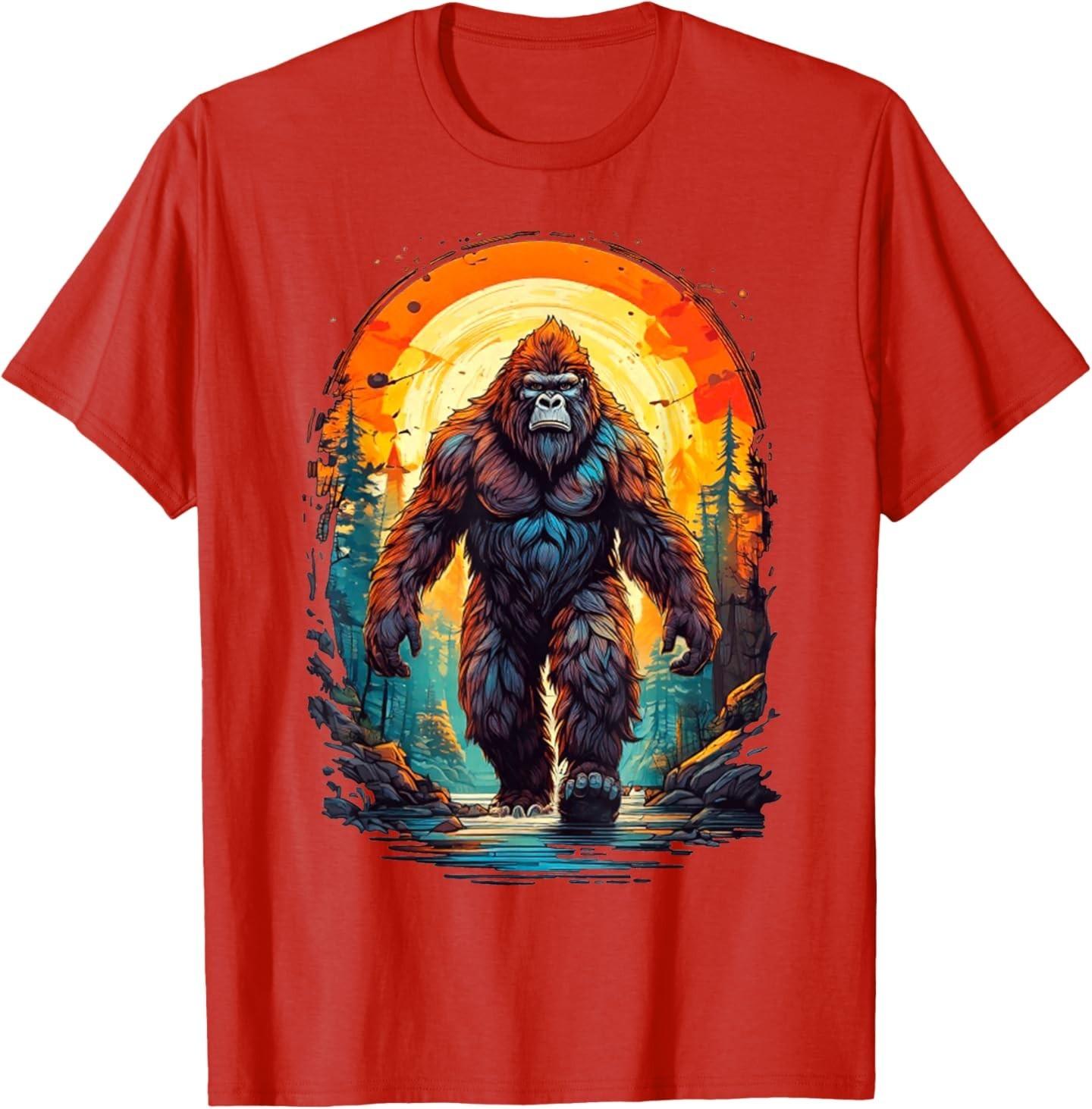 Bigfoot Sasquatch T-Shirt S