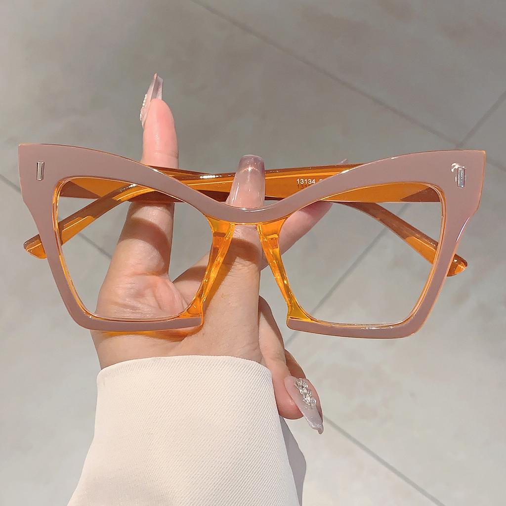 Vintage Leopard Trends Frames Women Fashion Brand Decor Eyeglasses Popular Oversize Po Multi Color Ladies Eyewear