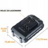 Rosfix Akumulatorowa Pilarka Elektryczna Red Piranha RP21V – Moc 1200W | Prowadnica 6"" | Akumulator 2,0 Ah i Akcesoria