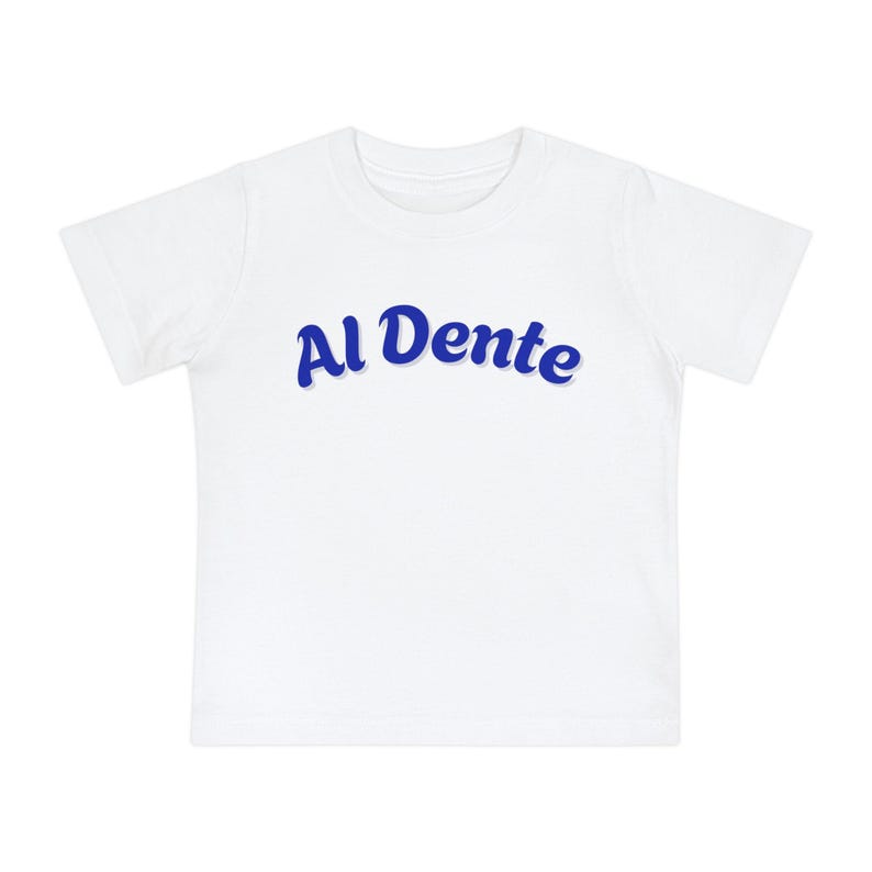 Al Dente Baby Short Sleeve T-Shirt | Pasta Theme Infant Tee 150