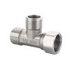 Toilet Diverter Valve Stainless Steel Adapter G1/2" T-Valve For Bath Bidet Sprayer Shower Fitting 4 Points Three-way Water Pipe