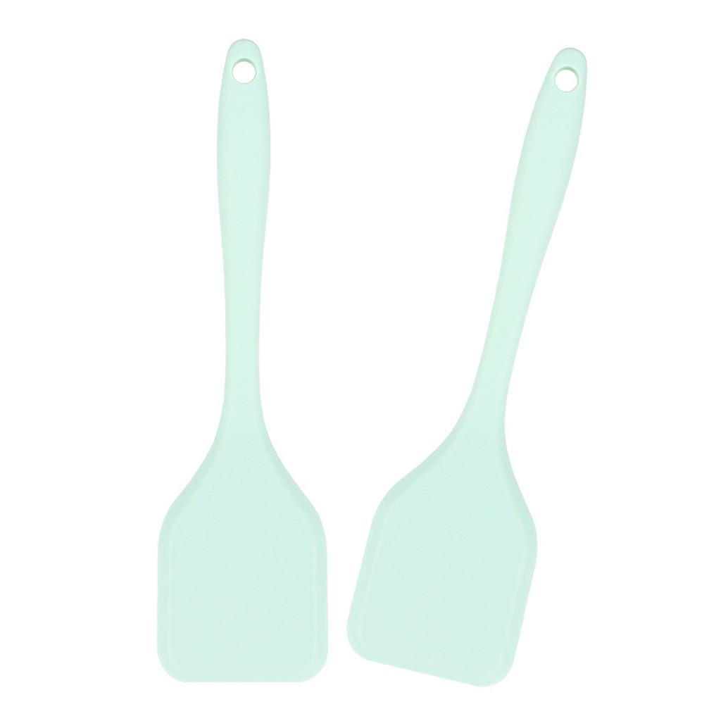 Pack of 2 Durable Silicone Cooking Tool High Temperatures Resistant Spatula Easy To Clean Essential Kitchens Utensils