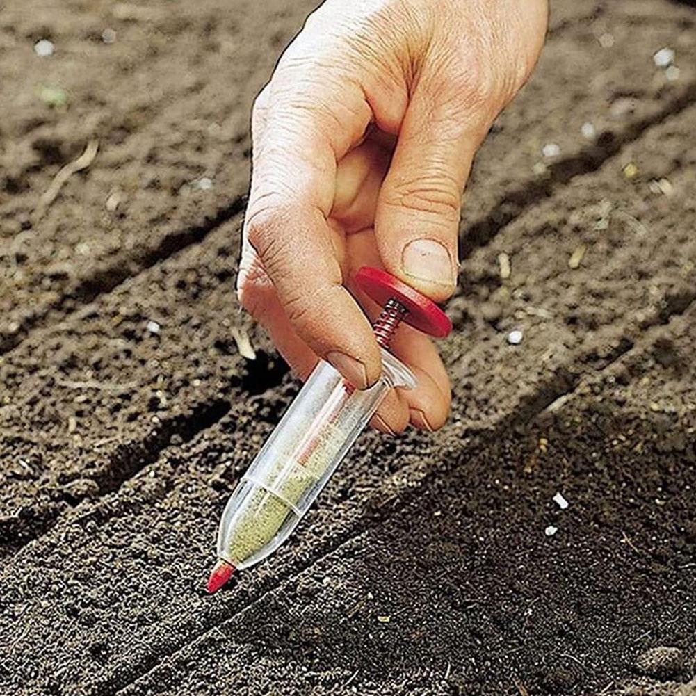 Multifunctional Mini Seeder Manual Seeder Small Seeder Adjustable Gardening Seed Planter Handheld Flower Plant Sowing Tools